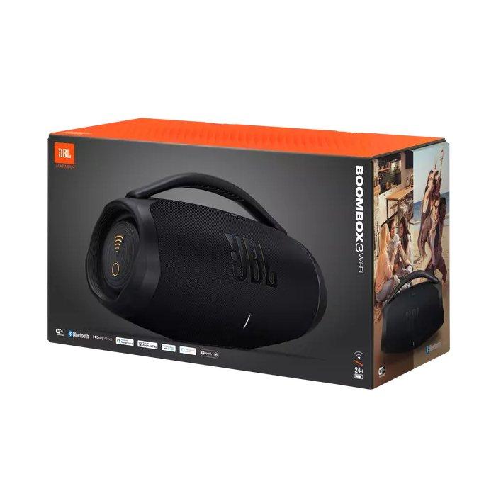 JBL Boombox 3 Wi-Fi Portable Speaker - Black