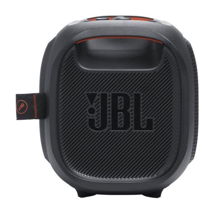 JBL PartyBox On-the-Go Essential Speaker with Mic – Black