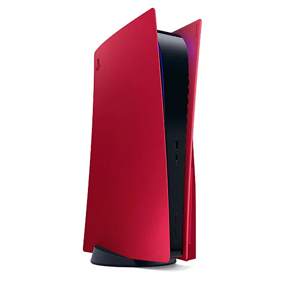 Sony PS5 Console Cover For Standard Disc Drive - Red