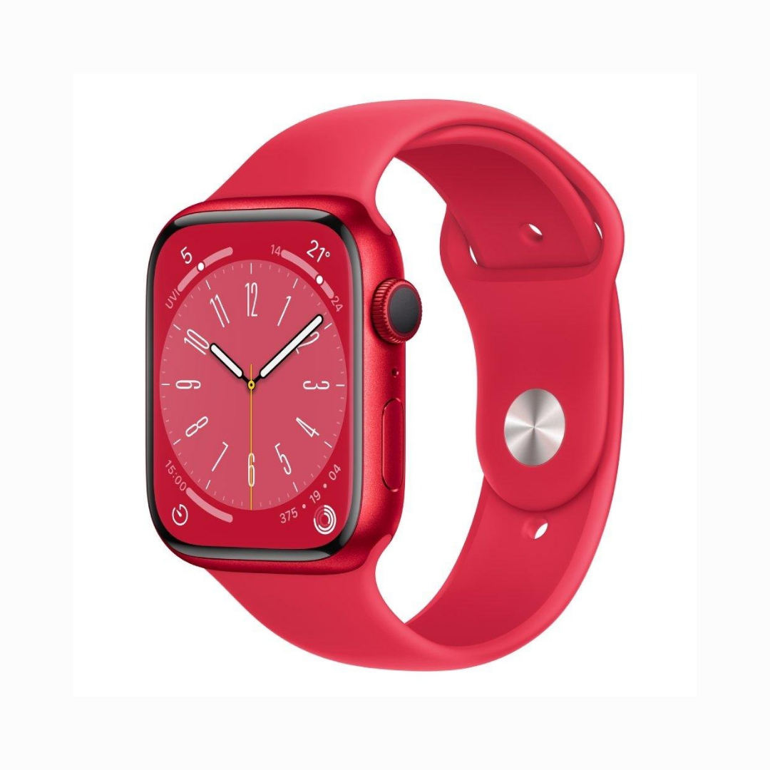 Apple Watch Series 8 GPS, 45mm, Aluminium Body - Red