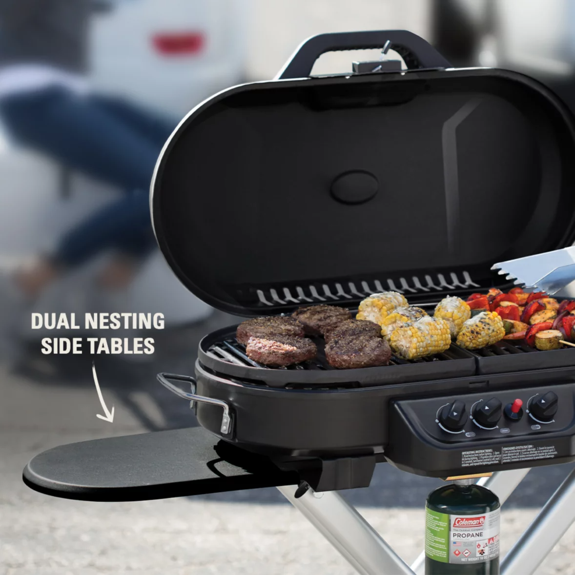 Coleman RoadTrip® 285 Portable Stand-Up Propane Grill